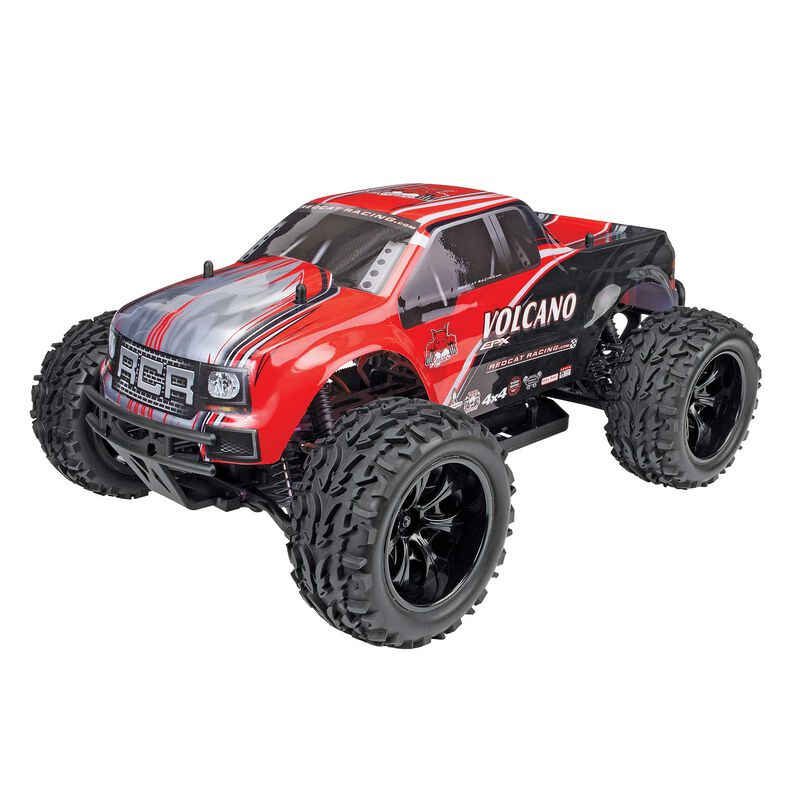 1/10 Volcano EPX 4x4 Monster Truck RTR, Red
