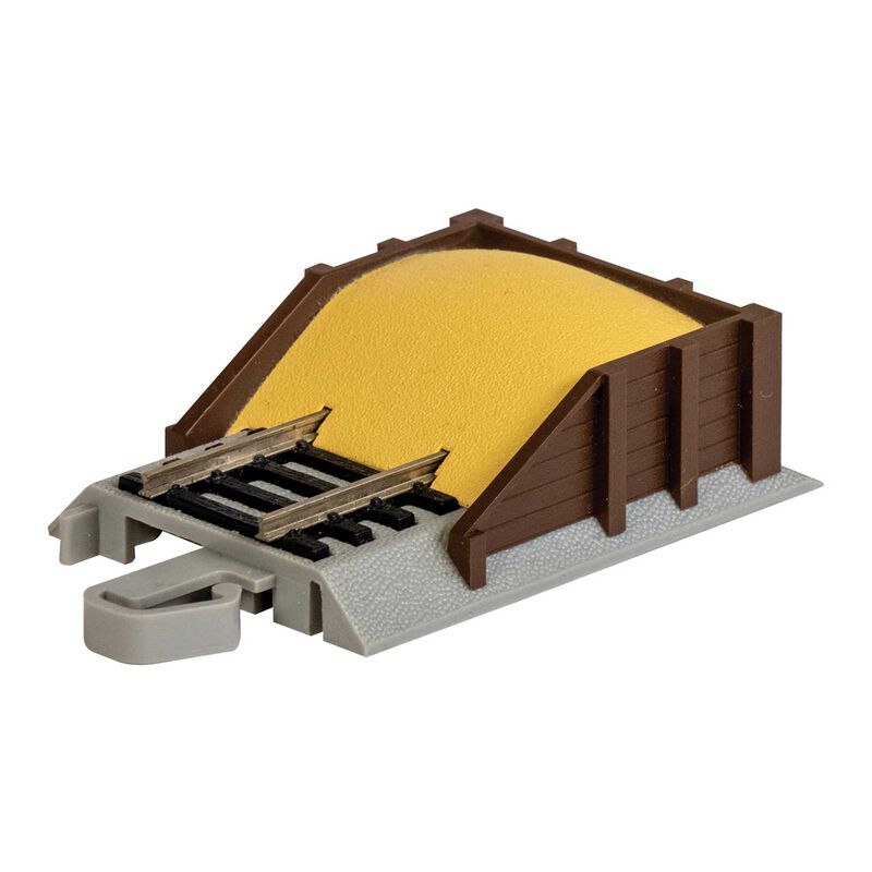 HO Sand Bumpers with Nickel Silver Rails - Snap-Fit E-Z Track®
