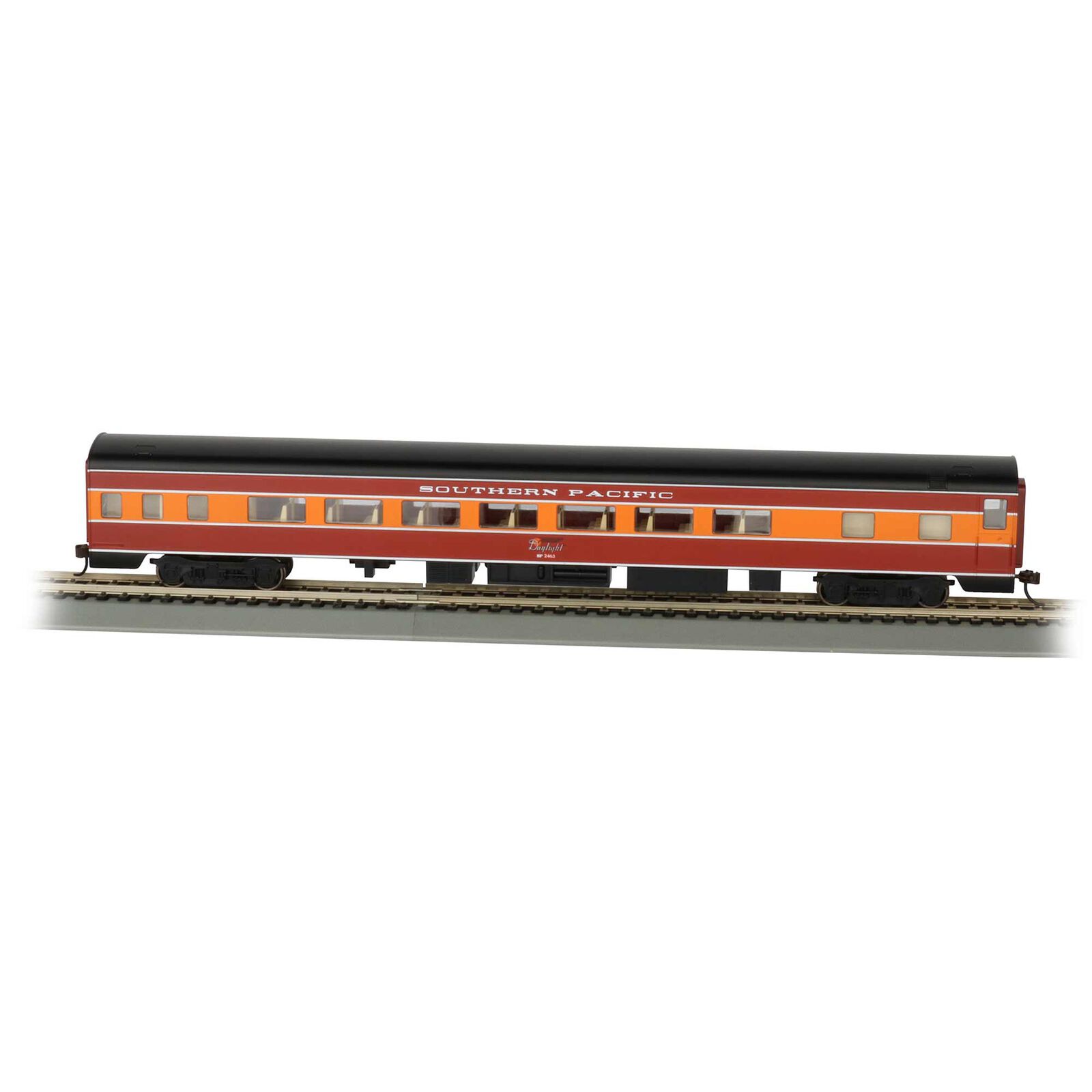 HO 85' Smooth-Side Coach SP Daylight #2463
