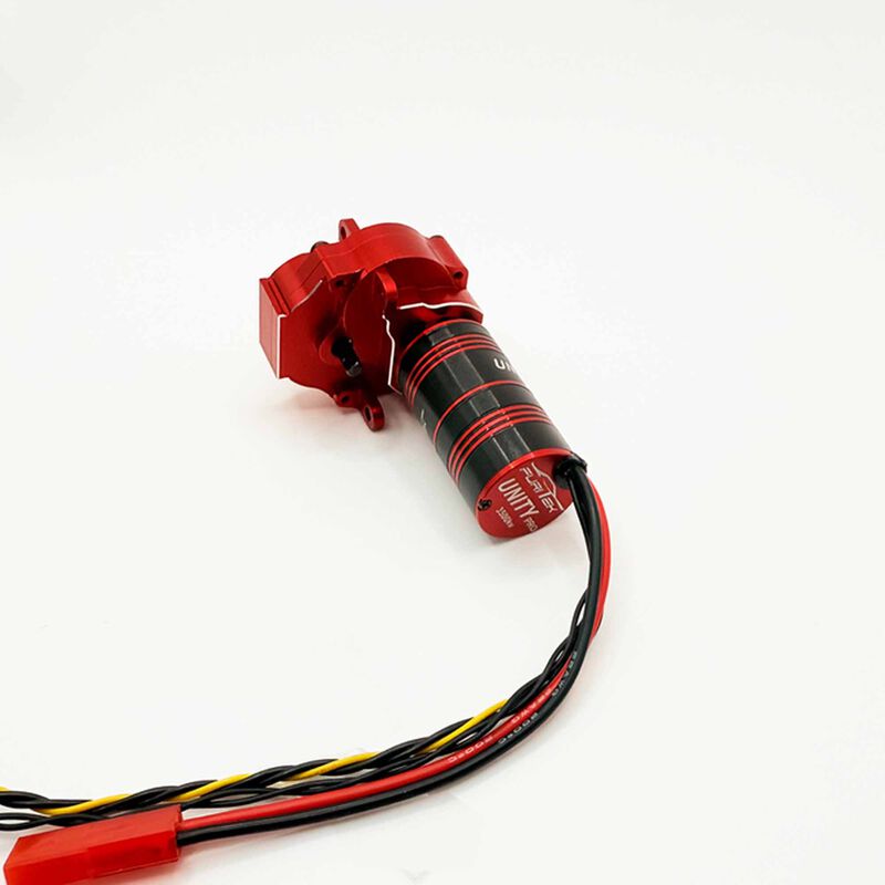 Crawlcore Power System: Unity Pro 2-in-1 ESC/Motor with Micro Stellar Transmission, 1/18 Traxxas TRX4M