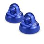 Fin 12mm V2 Shock Cap, Blue (2): B5M, T5M, SC5M
