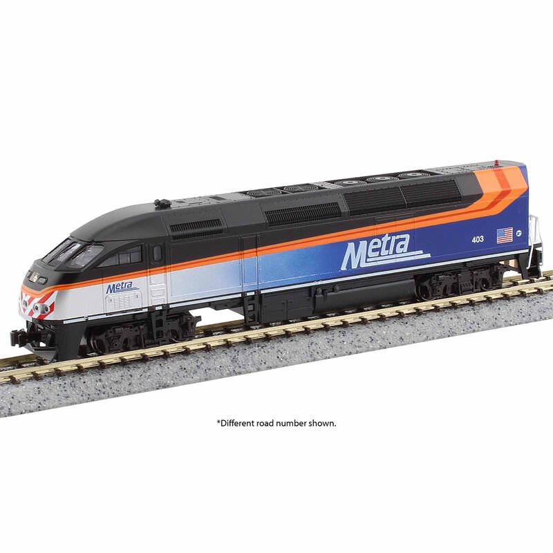 N MP36PH Chicago Metra #424 w/ Sound