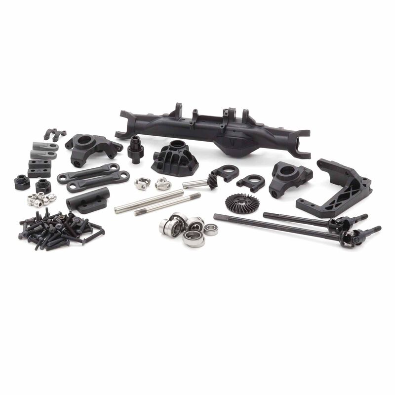 Front Straight Axle Set, 1/10 H10 Optic 4x4 Trail Buggy