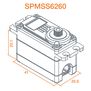 S6260 Standard Digital HV High Speed Metal Gear Surface Servo