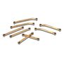 Brass High Clearance Links Set: SCX24 Gladiator