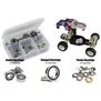 Rubber Shielded Bearing Kit: 1/10 Team Associated RC10T Classic