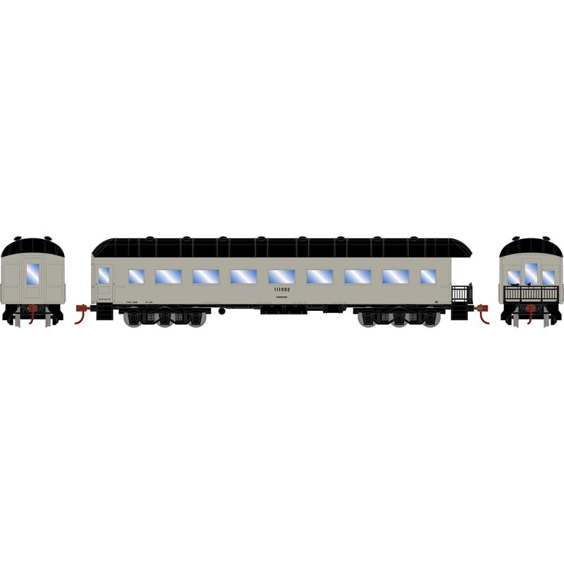 HO RTR Arch Roof Observation, MOW #111992