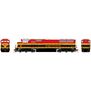 HO GEN SD60M Tri-Clops Locomotive w/DCC & Sound, Legendary Liveries KCS #7107