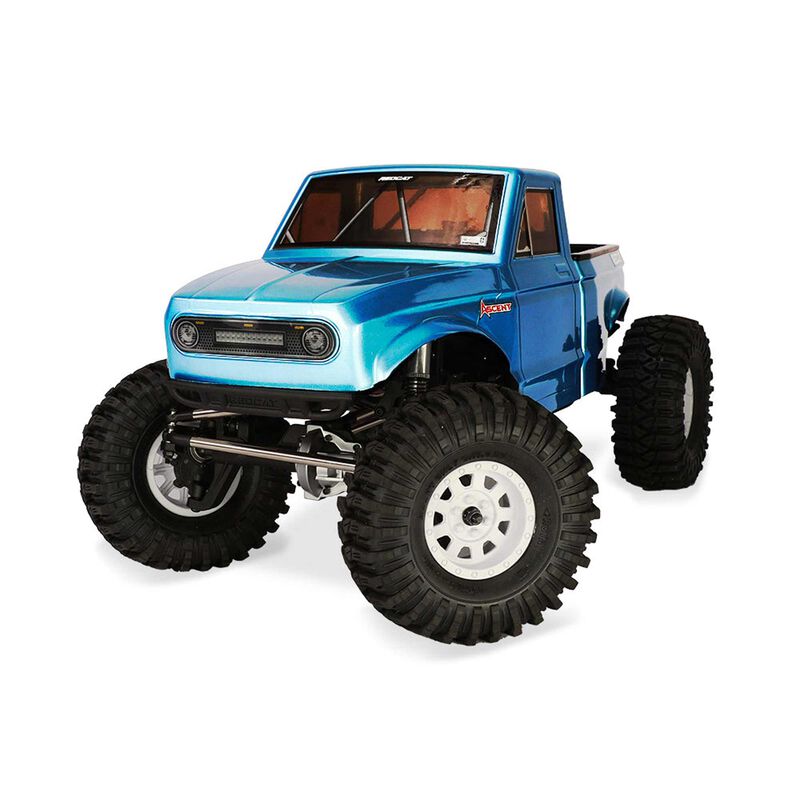 1/10 Ascent LCG Two-Piece Pinched & Dovetailed Body Rock Crawler RTR, Blue