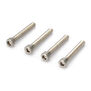 SS Sock Head Cap Screws, 6-32 x 3/4