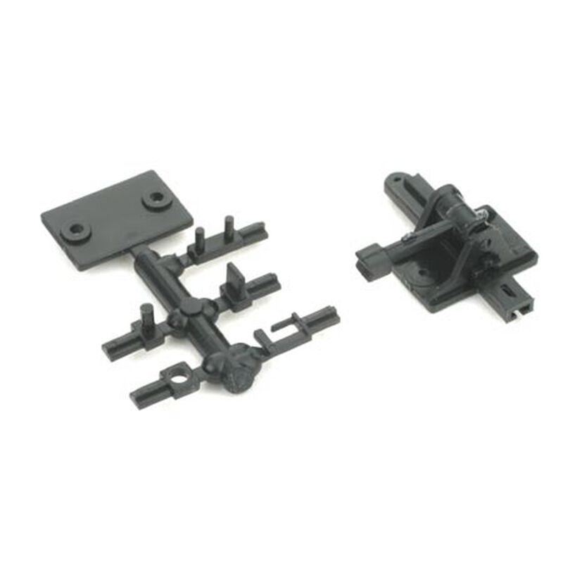 HO Ground Throw with 5 End Fittings, Sprung