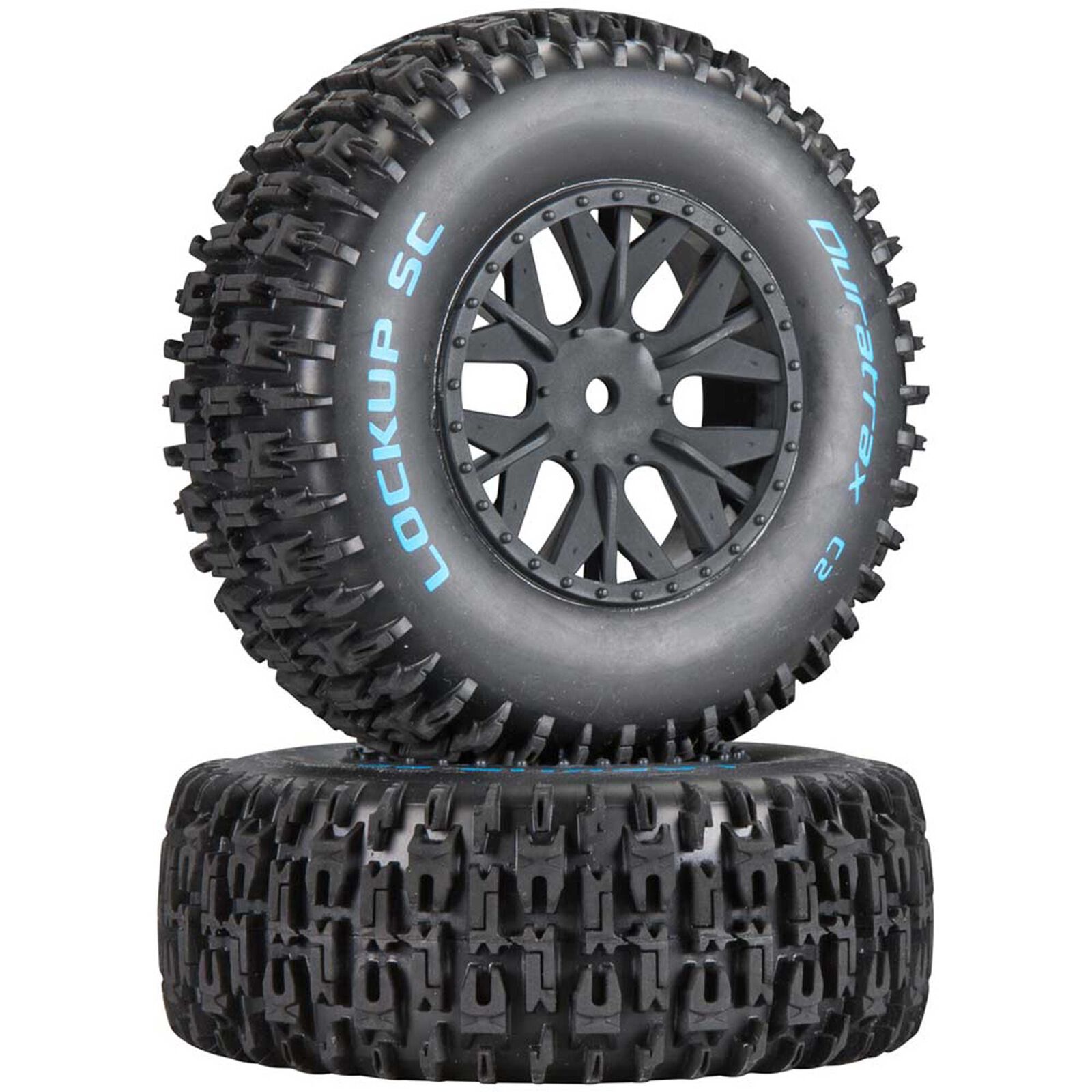Lockup SC Tire C2 Mounted: SC10 4x4 (2)