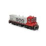HO MP15AC Locomotive, SOO #1558
