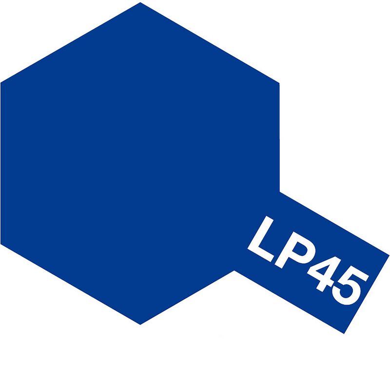 Lacquer Paint, LP-45 Racing Blue, 10 mL
