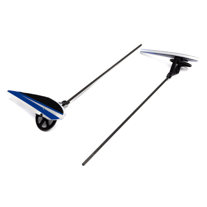 Landing Gear Set: 4-Site Biplane 3D FF (Flat Foamy) 800mm