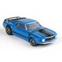 HO Ford Mustang Boss 302 Mega G+ Slot Car, Blue