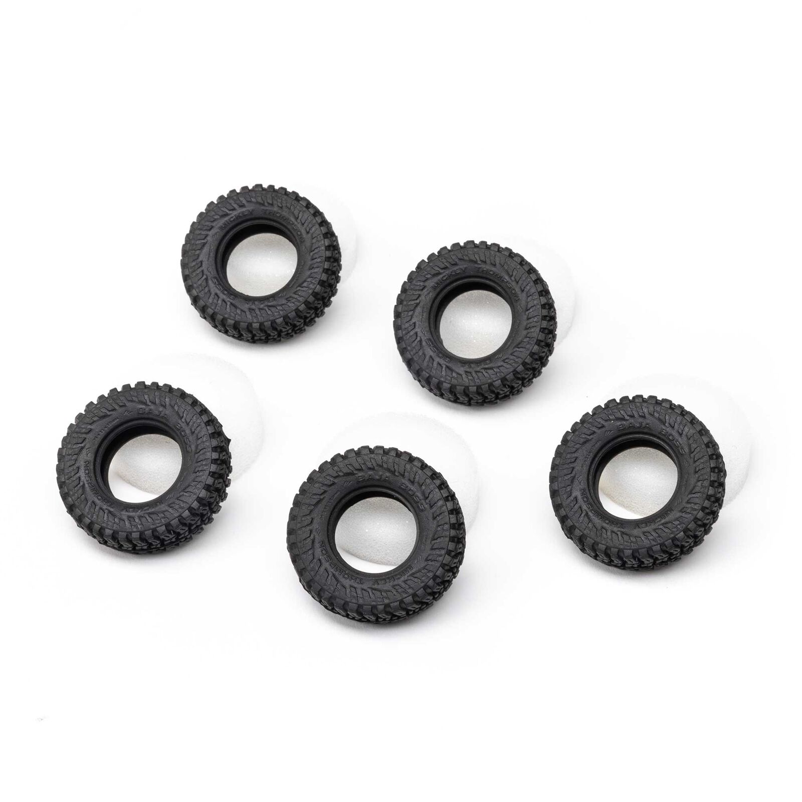 Tires & Foam (5), M/T Baja Boss: SCX30