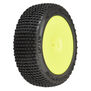 1/14 Hole Shot 3.0 F/R Tire MTD 12mm Yellow Velocity (4) Typhon GROM