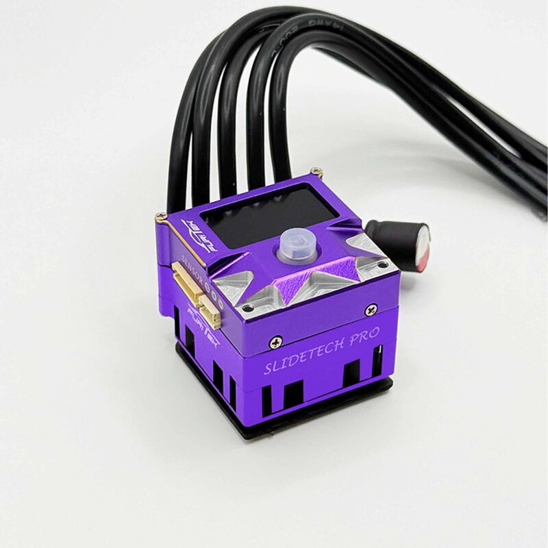 SideTech Pro Drift Sensored Electronic Speed Control with OLED Screen, Purple
