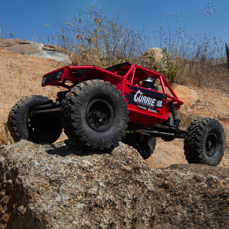 1/10 UTB10 Capra 1.9 Currie Unlimited Trail Buggy 4X4 RTR Brush Rock Crawler, Red