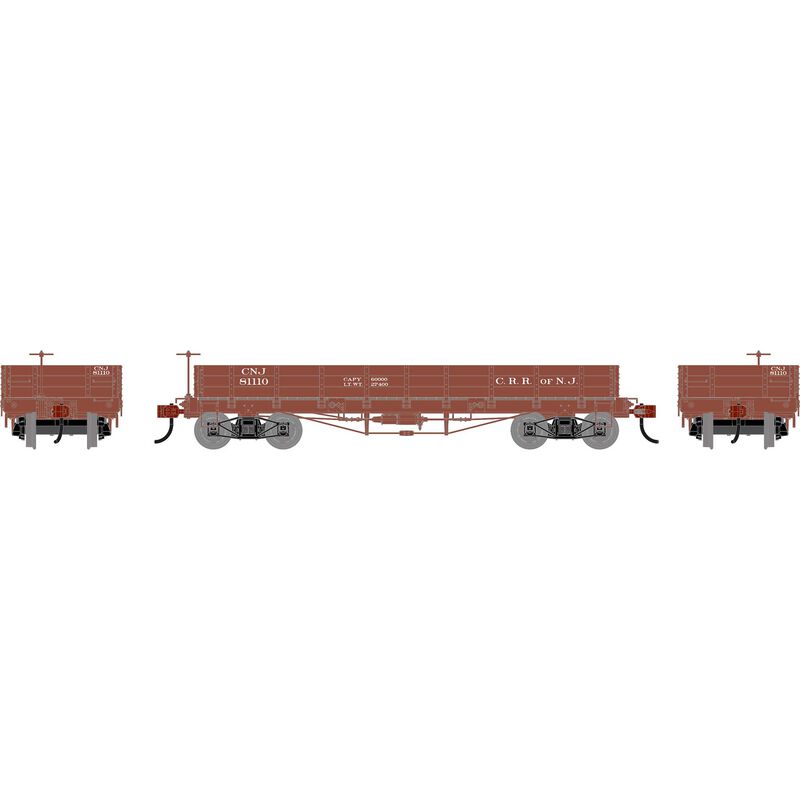 HO ATH 36' Low Side Gondola w/ Drop Gates, CNJ #81110