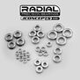 Radial Nmb Bearing Set: Tekno NB48 2.1
