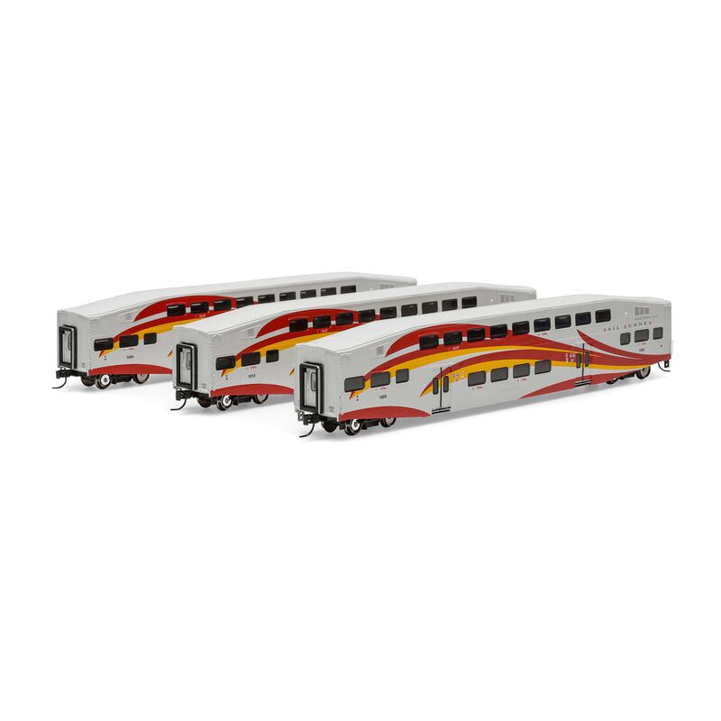 N Bombardier Passenger Coach, NMRX #1003 / #1004 / #1013 (3)