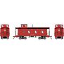 HO ATH 3-Window Wood Caboose, CNW #10606