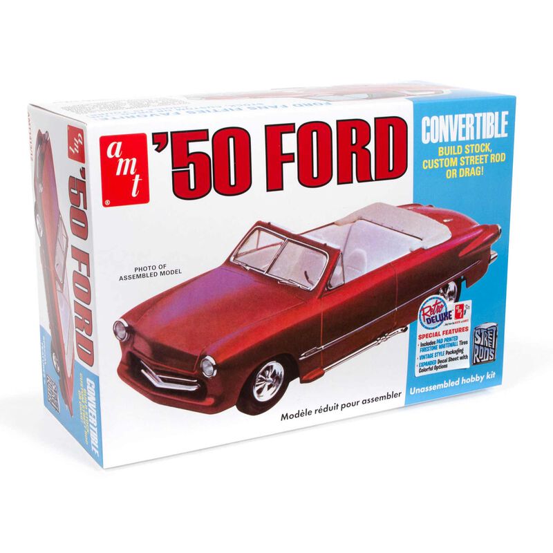 1/25 1950 Ford Convertible Street Rods Edition Model Kit