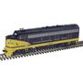 O 3-Rail Powered Locomotive, Chesapeake & Ohio #7024
