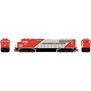 HO GEN SD60M Tri-Clops Locomotive w/DCC & Sound, WAMX #6023