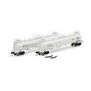 N TankTrain Intermediate, GATX White #44587/44588 (2)
