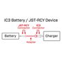 Adapter: IC3 Battery / JST-RCY Device
