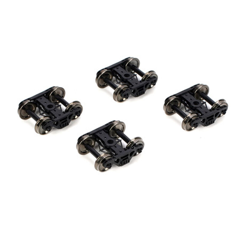 HO 100-Ton Roller Bearing Truck, .110" Tread (2Pr)