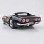 HO 1968 Chevy Corvette L88 Mega G+ Slot Car, Black & Flame