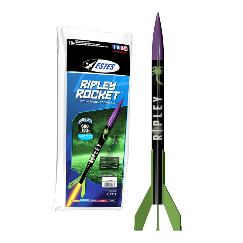 Ripley Rocket Model Rocket Kit