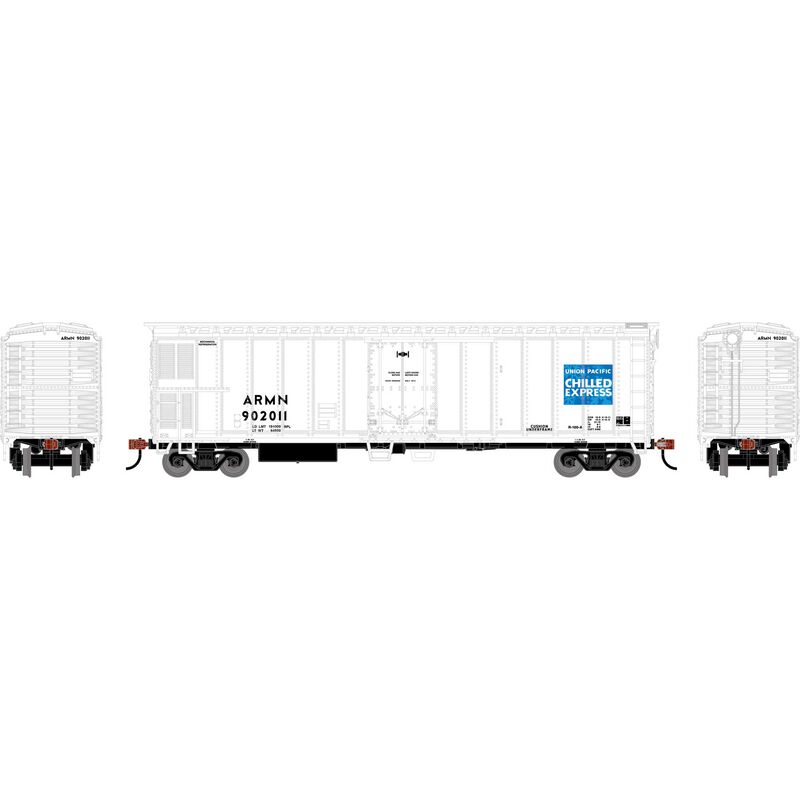 HO 50' Smooth Side Mechanical Reefer, ARMN #902011
