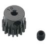 0.5 Module Hard Blackened Steel Mini Pinion 2mm, 16T