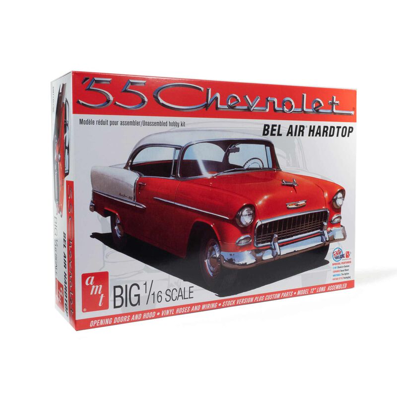1/16 1955 Chevy Bel Air Hardtop Model Kit