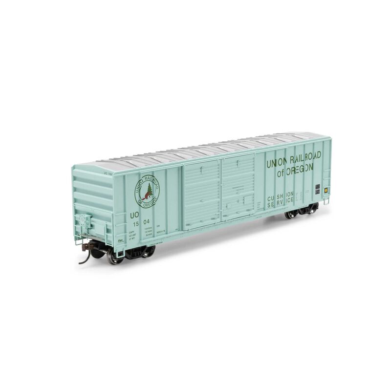 HO 50' FMC 5077 DD Offset Box Car, UO #1504