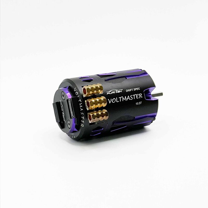 Voltmaster 10.5T Sensored Brushless Drift Motor, Midnight Purple