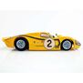 HO Ford GT40 Mk.IV #2 Mega G+ Slot Car, Yellow