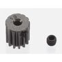 0.5 Module Hard Blackened Steel Mini Pinion 2mm, 13T