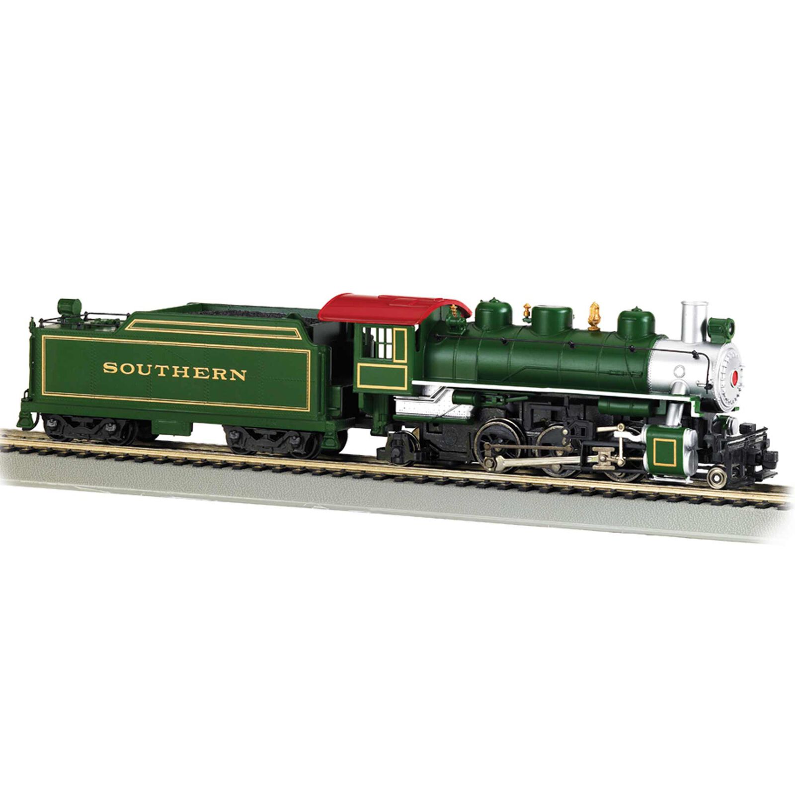 HO 2-6-2 Prairie w/Smoke, SOU/Green