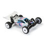 1/24 Electron 2.0 Buggy F/R Tires Mounted 7mm White (4): Micro-B