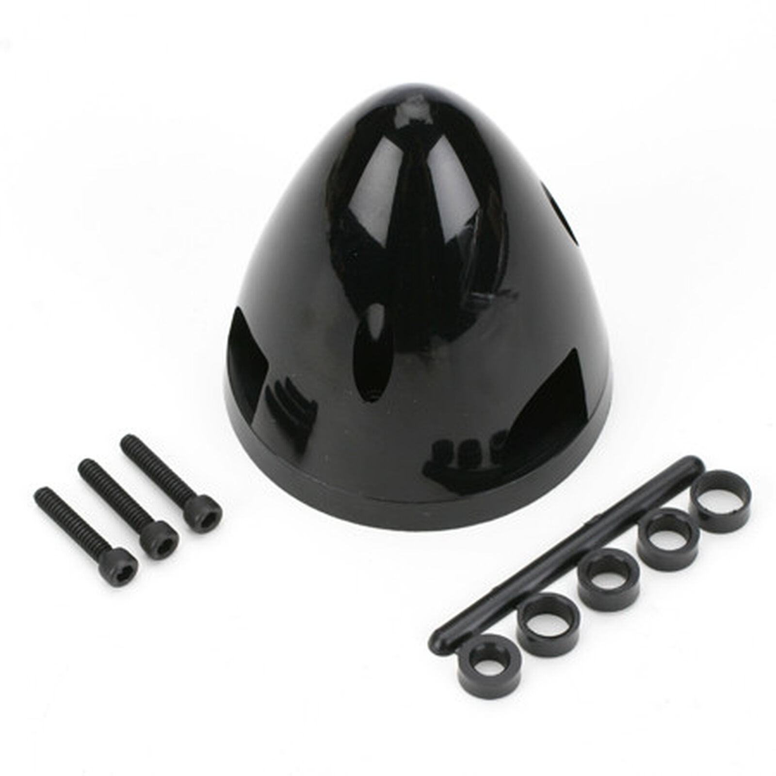 3 Blade Spinner, 2-1/2", Black