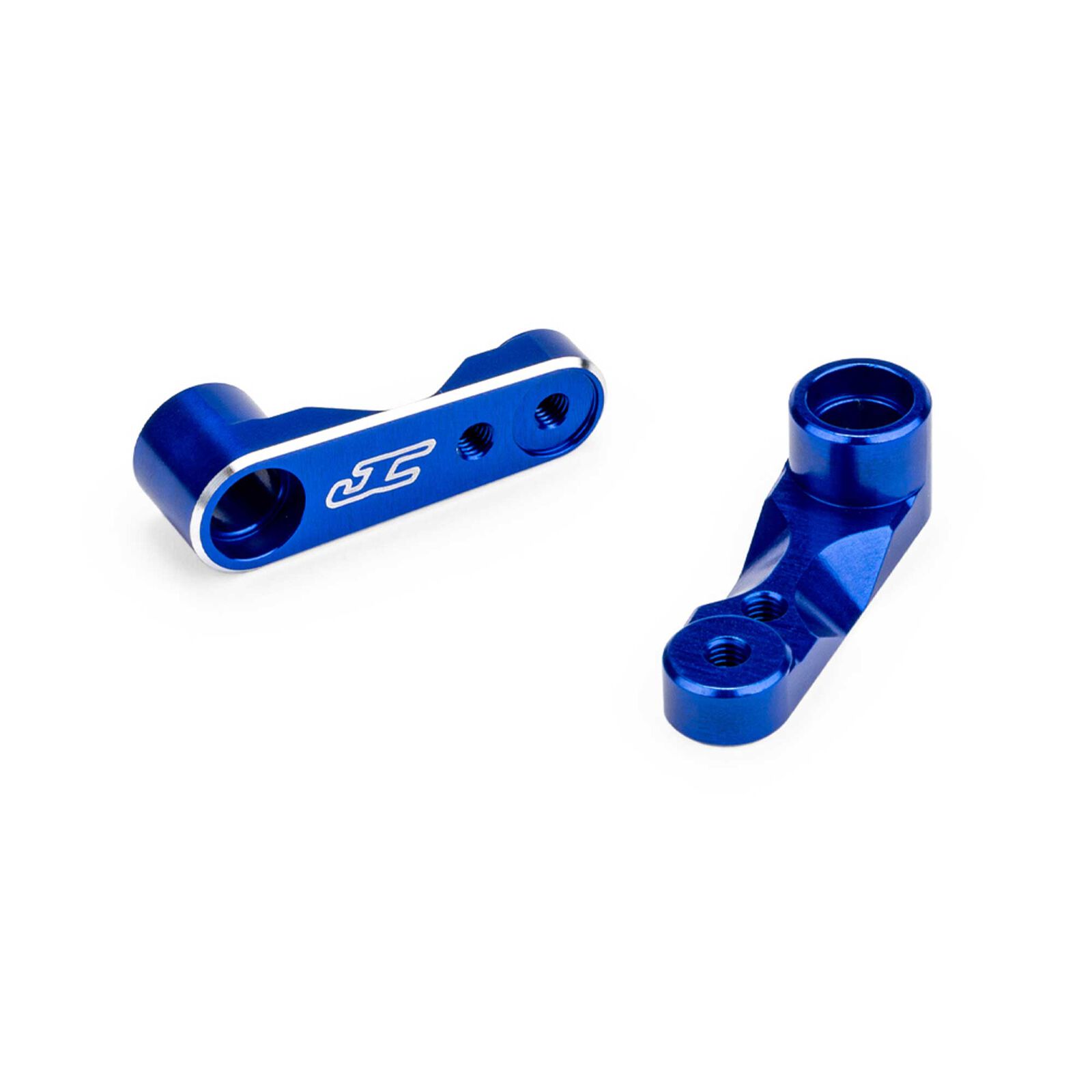 Aluminum Steering Bellcranks, 1/10 Team Associated RC10B7, Blue