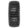 1/10 Brutus F/R 2.8" Monster Truck Tires MTD 12mm Black Ripper (2)