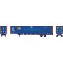 HO ATH 53' Chassis with Container, Chassis- PATZ #808216, Container- EMHU #203360