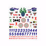 Dry Transfer Decals, Sponsors & Numbers